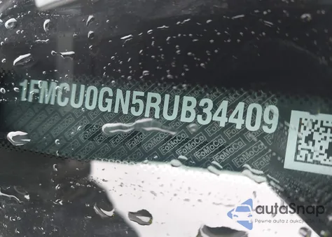 2024 Ford Escape Active z USA, uszkodzony, nr VIN 1FMCU0GN5RUB34409